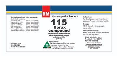 Bm115 (Bm 115   Label)